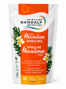 Spiruline hawaïenne Gandalf™ 60 comprimés / 1000mg